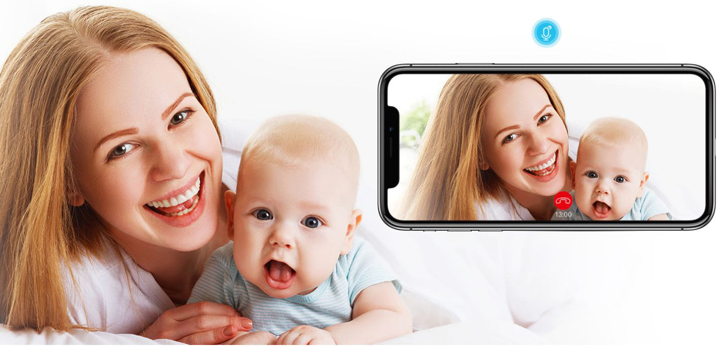 Baby Monitor Security Camera - iR2 Smart™