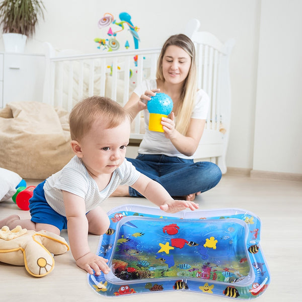 Tummy Time Baby Water Play Mat