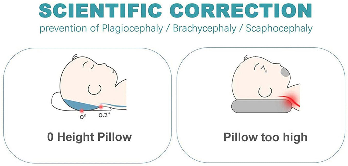 Baby Flat Head Pillow - SleepEasy™