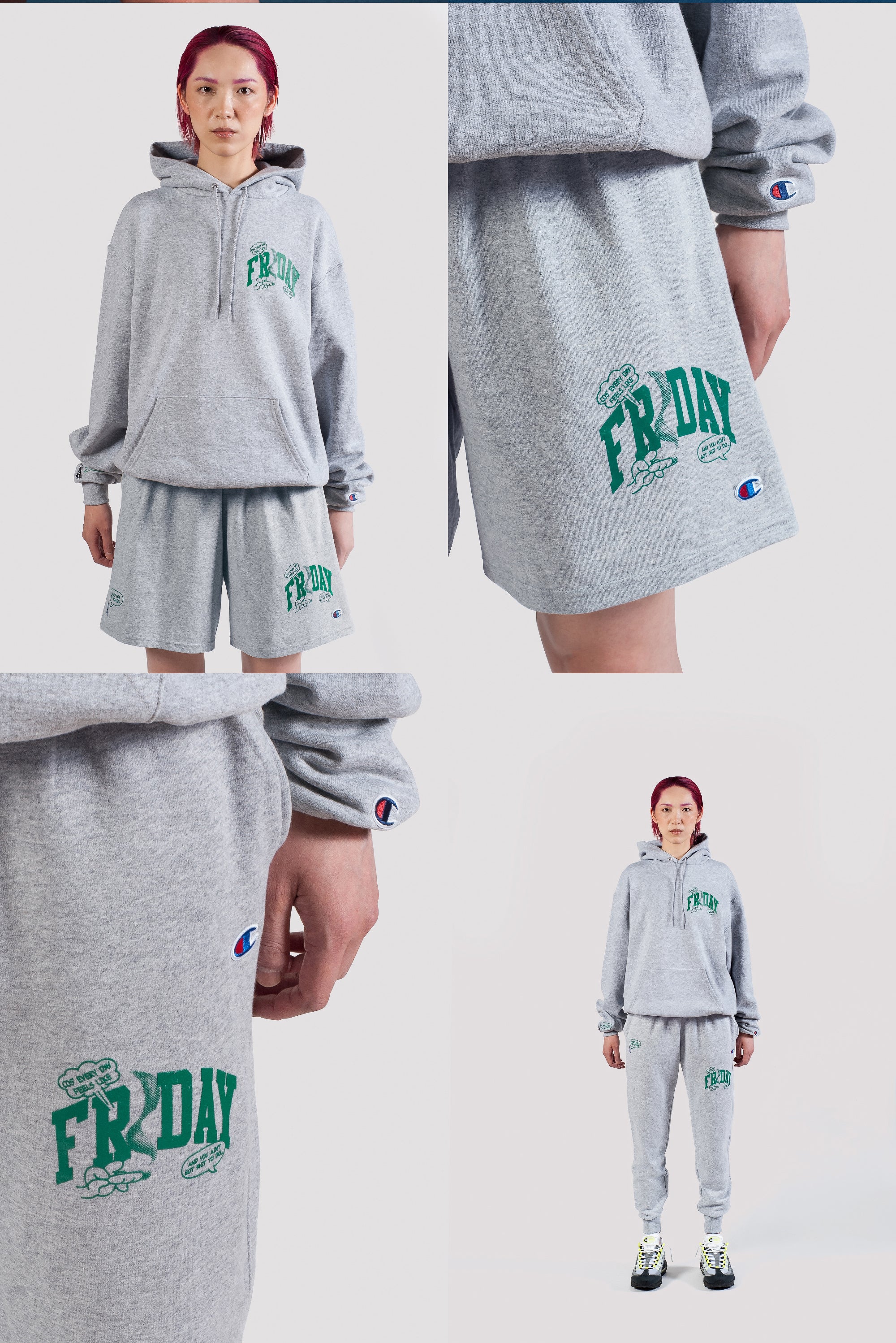 LACED Champion Eco Fleece For The Homies 4/20 Capsule Collection