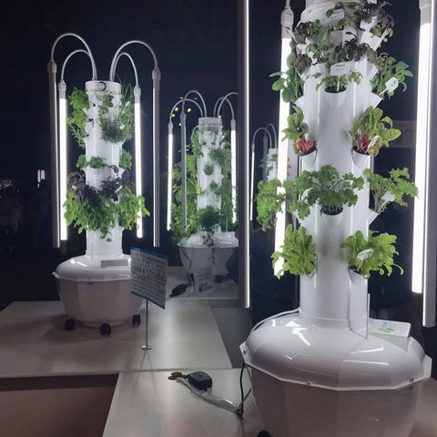 Tower Garden The Vertical Aeroponic Growing System Groove Rabbit