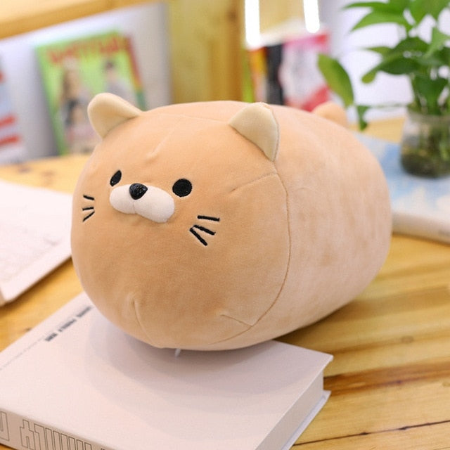 cat plush cushion