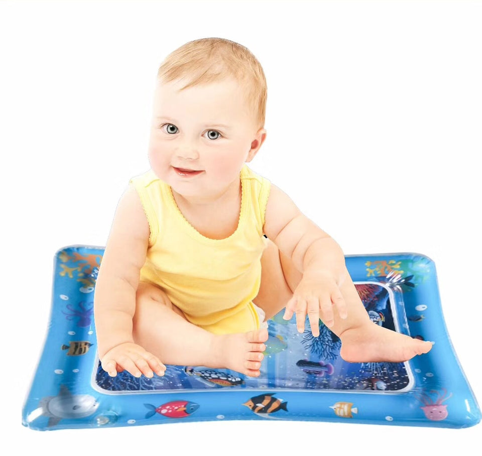 inflatable water play mat