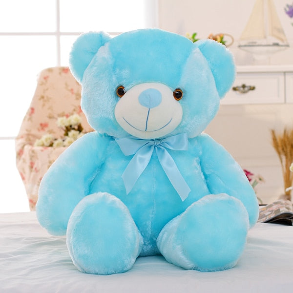 light green teddy bear