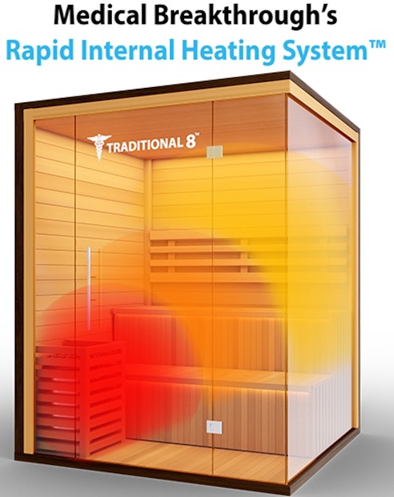 Medical Saunas Traditional 8 Plus Sauna