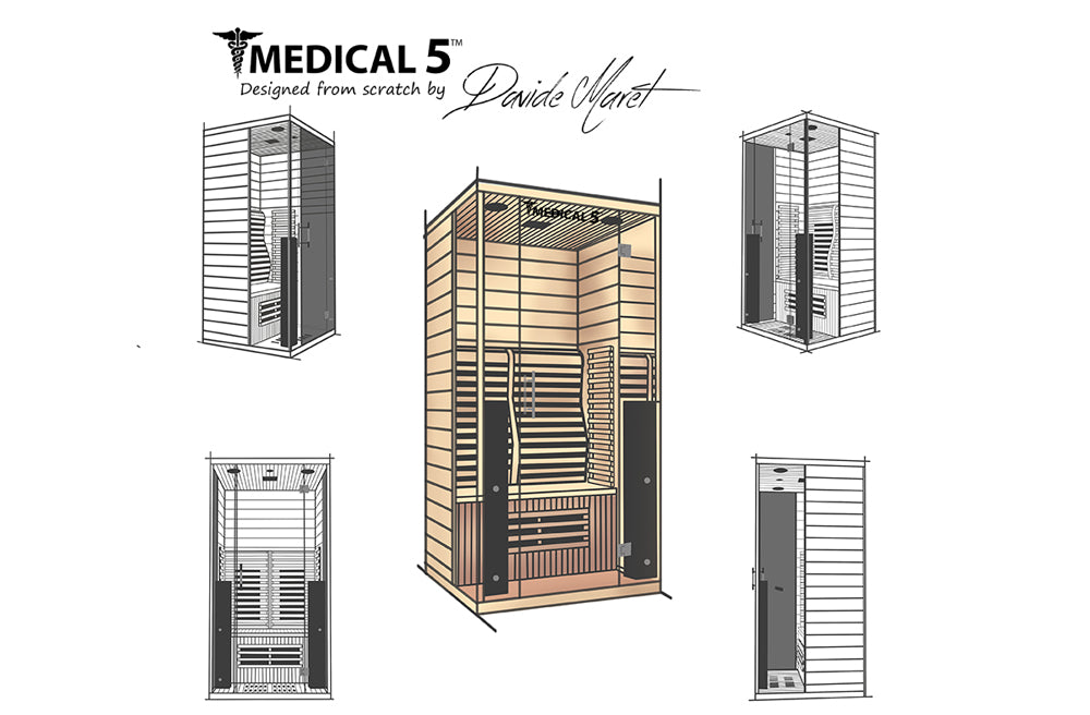 Medical 5 Ultra Full-Spectrum | 1 Person Sauna