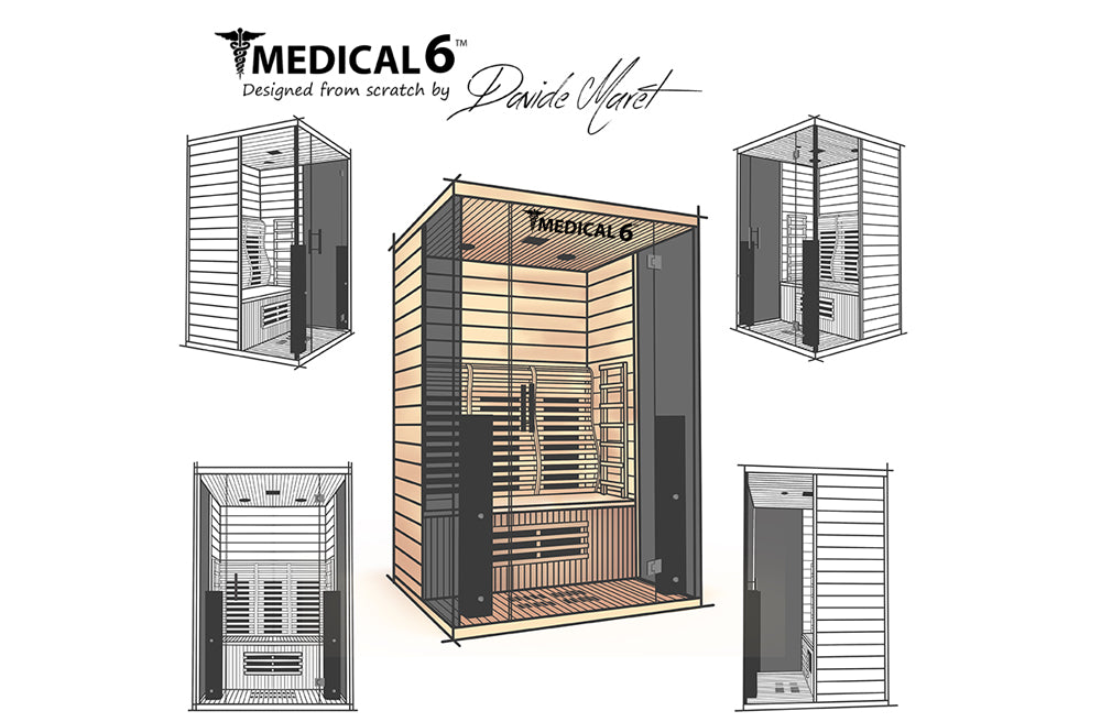 Medical 6 Ultra Full-Spectrum | 2 Person Sauna