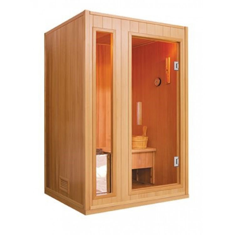 Sluiting media Oh jee SunRay Baldwin 2 Person Traditional Sauna — Recovery For Athletes