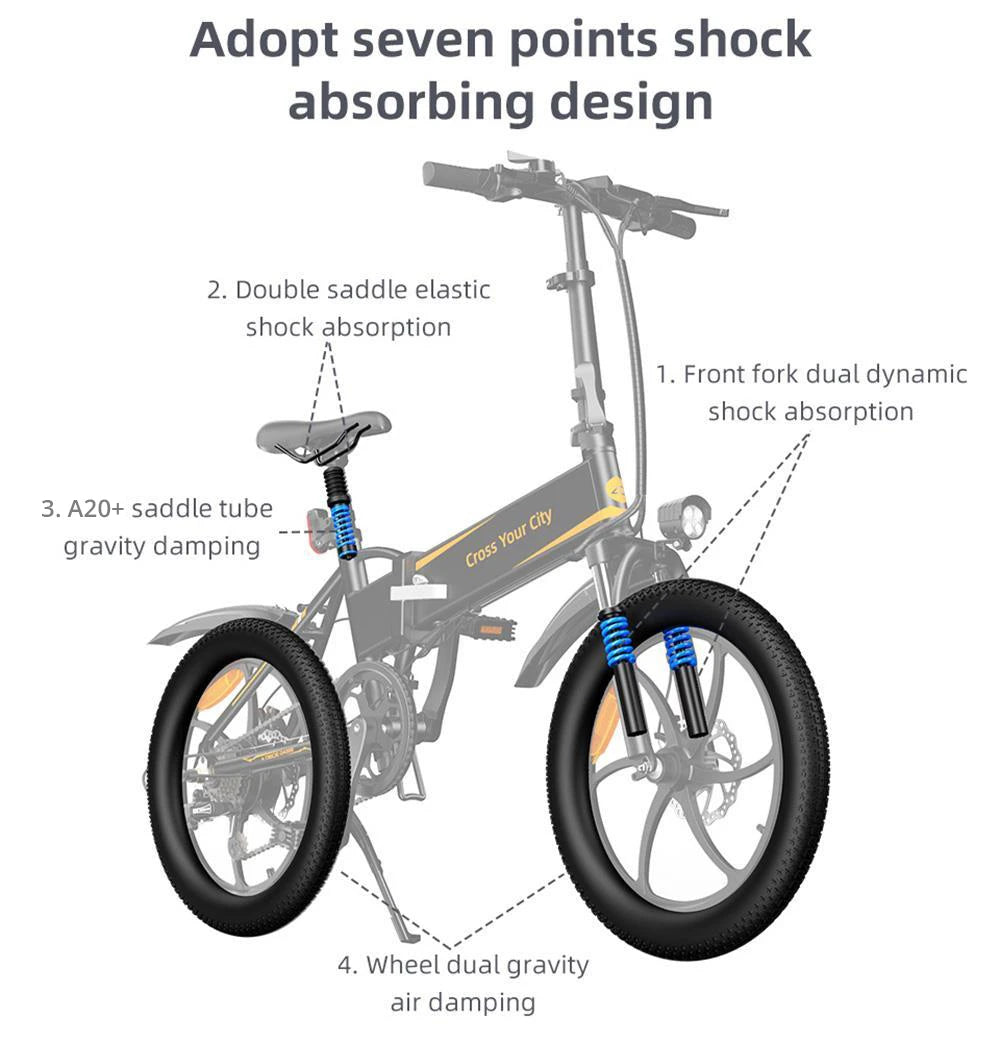 ADO A20+ Folding Electric Bike