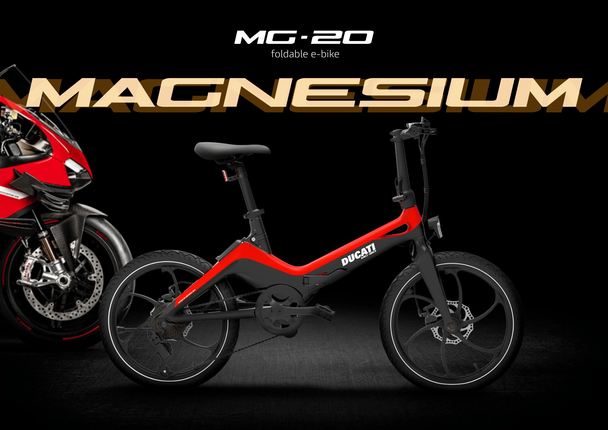 DUCATI MG-20 Electric Folding Bike