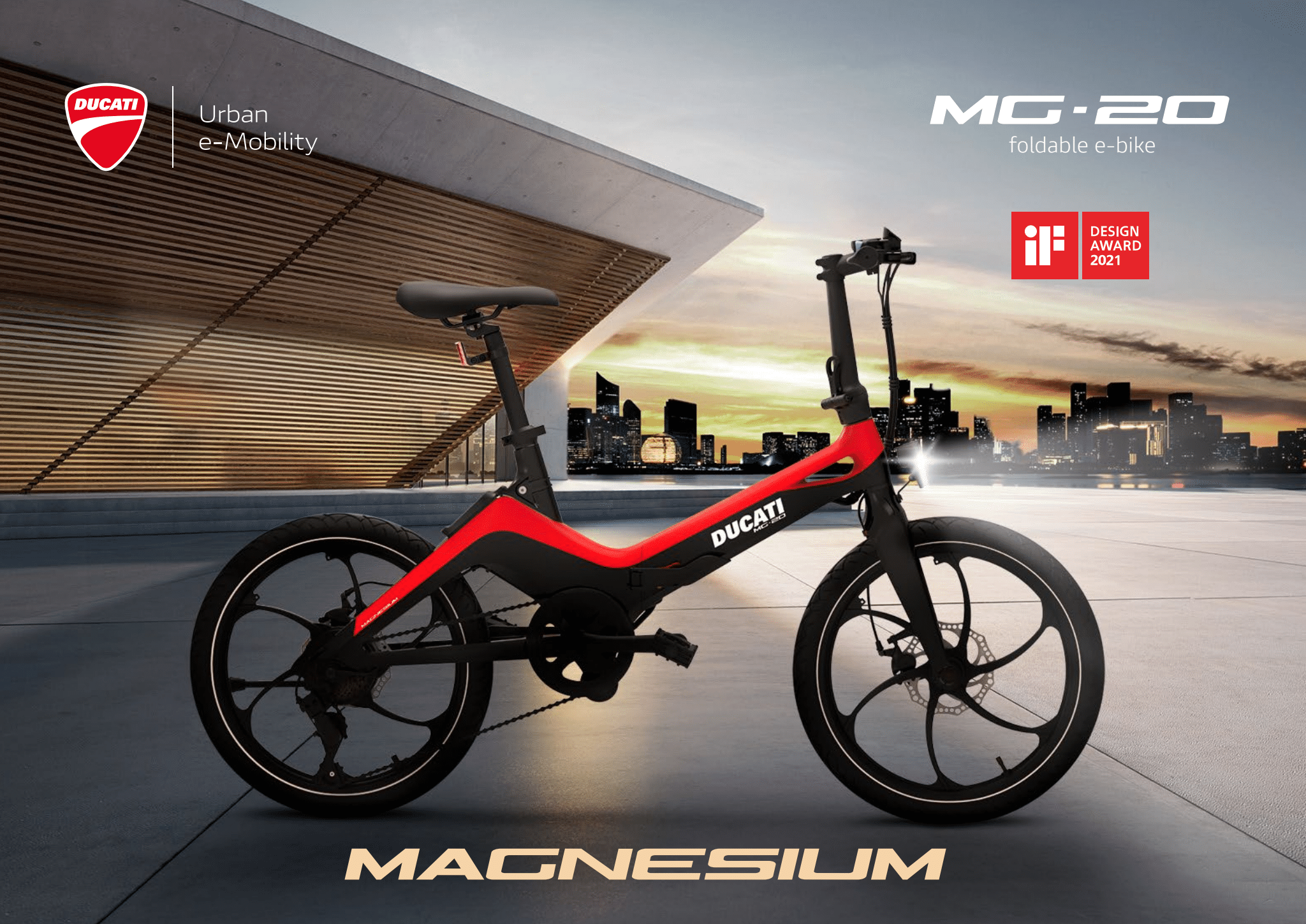 DUCATI MG-20 Electric Folding Bike