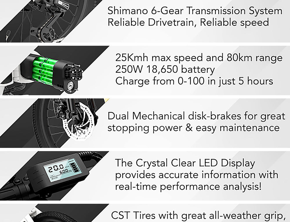 HiMo Z20 electric folding bike