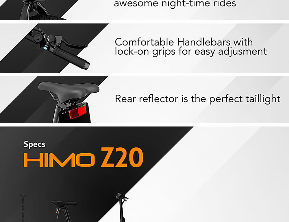 HiMo Z20 electric folding bike