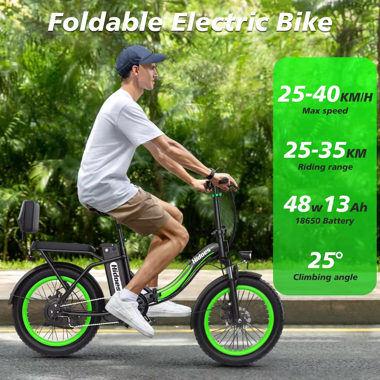 Hidoes® C1 750W Folding Electric Bike