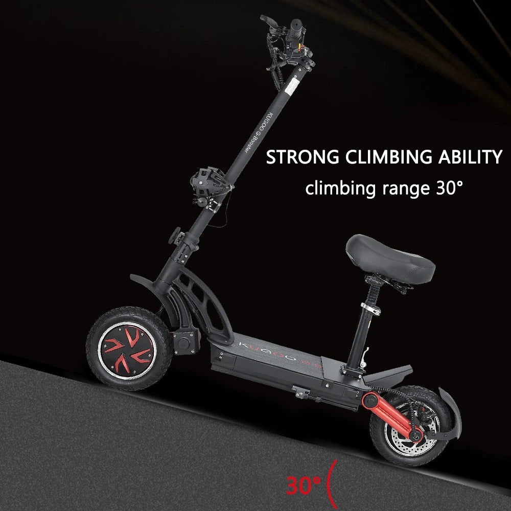 KUGOO G-Booster Folding Electric Scooter 10 Inch Tires 2*800W Dual Motor