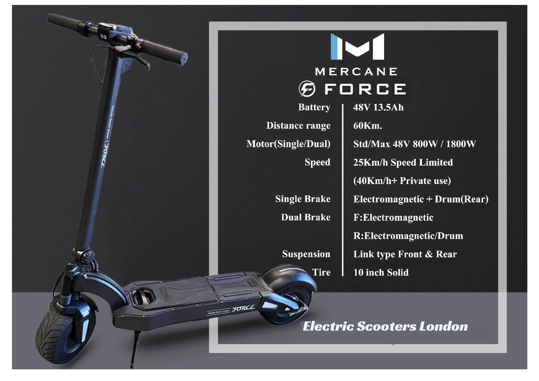 Mercane FORCE Electric Scooter