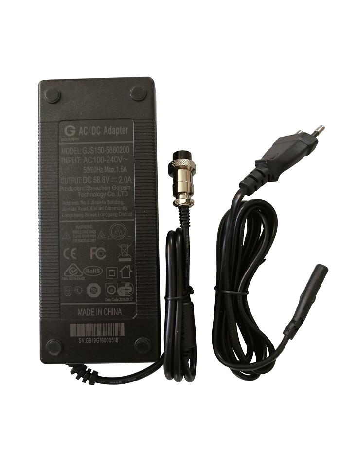 Original Charger 52V For ZERO 8X 10 10X  Electric Scooters