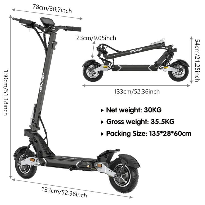 iENYRID ES30 Off Road All Terrain Electric Scooter