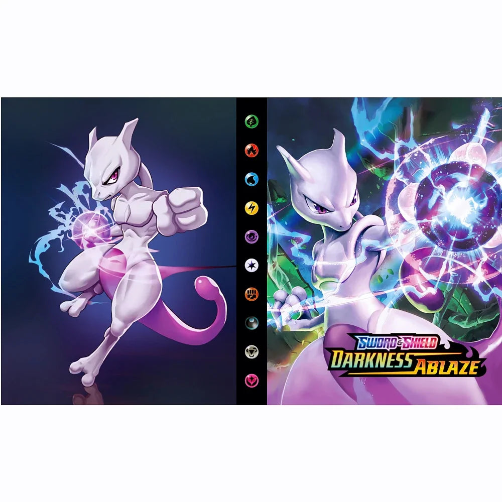 240pcs Pokemon Cards Book Waterproof