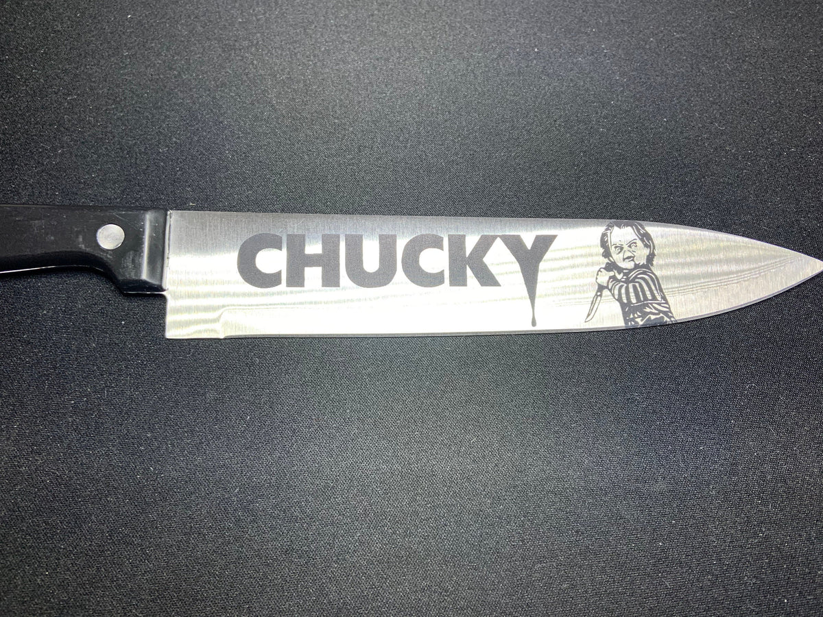Chucky Sublimated Glass Cutting Board With/Without Matching Knife ...