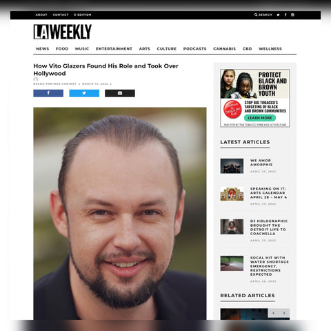 Vito Glazers LA Weekly Feature