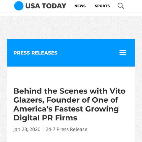 Vito Glazers - USA Today