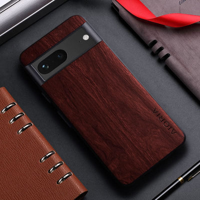 Bamboo Wood Pattern Leather case for Google Pixel 7/7Pro/7A BR / Pixel 7 Styleeo