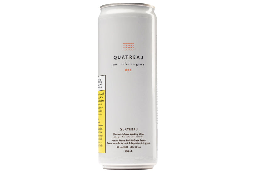 Quatreau Passionfruit and Guava Sparkling Water Drink