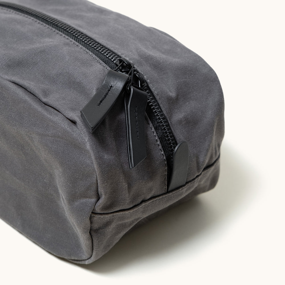 Waxed Canvas Roll Top Dopp Kit by Forestbound