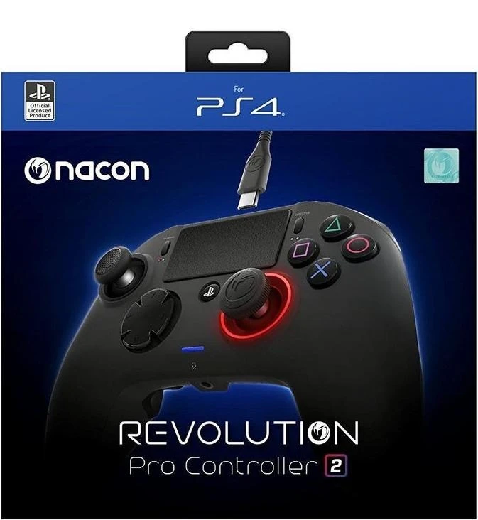 Nacon Revolution Pro Playstation 4 Wired Controller V2 Black