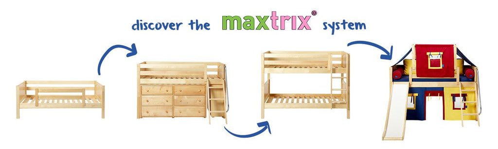 Maxtrix kids, furniture that grows with your kids