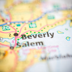 Beverly, Massachusetts on map