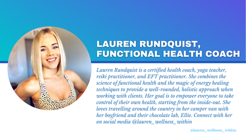 lauren rundquist functional health coach holistic nutritionist certified yoga teacher reiki practitioner eft tapping practitioner