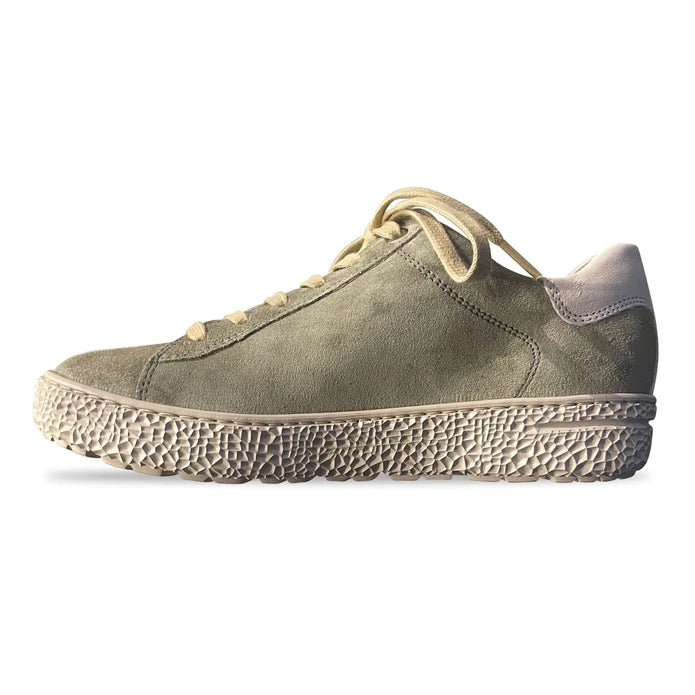 Phil Khaki/Taupe Side Zip Oxford | Comfort Plus Shoes & Footcare