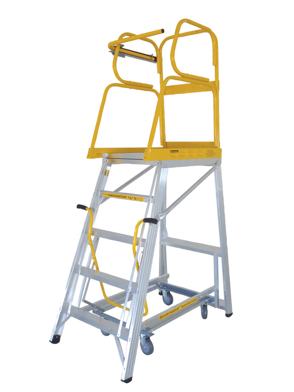 Mobiele ladder NAVIGATOR -  3285 mm hoog - 159.56.24