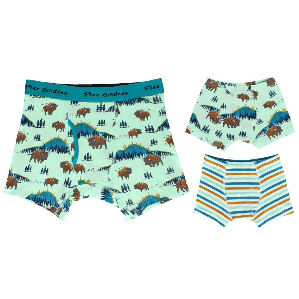 Undz - Kids Boxer Brief : Dino – Mesbobettes