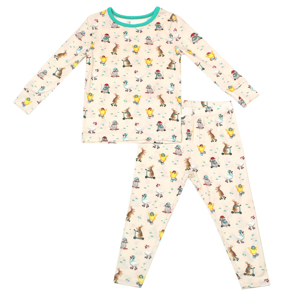 Playing in the Rain Duckies/Skate 'n Scoot Animals Girls Underwear Set –  Free Birdees