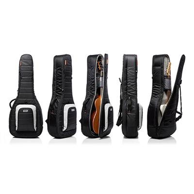 acoustic and electric guitar case