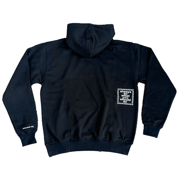 black @sun hoodie – always do what you should do