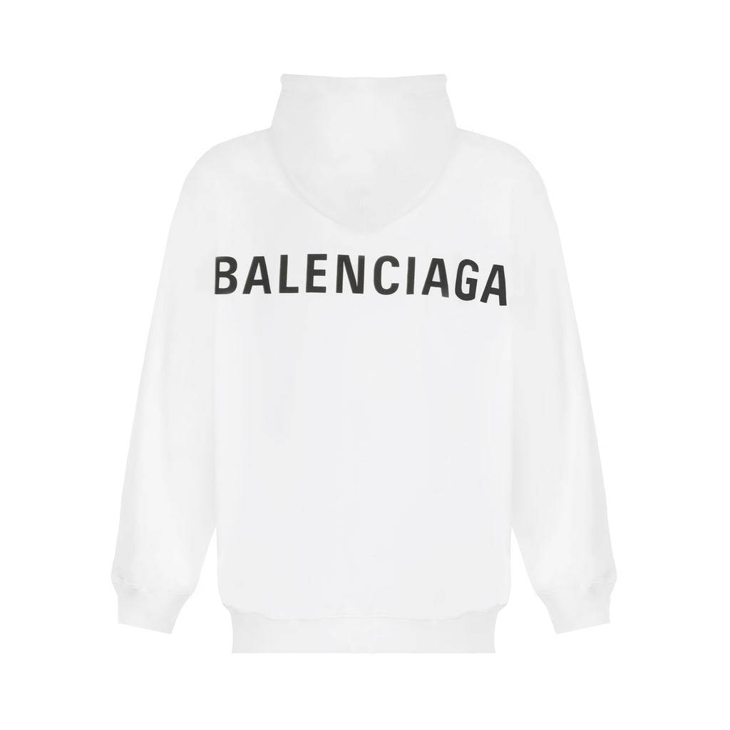 balenciaga hoodie back print