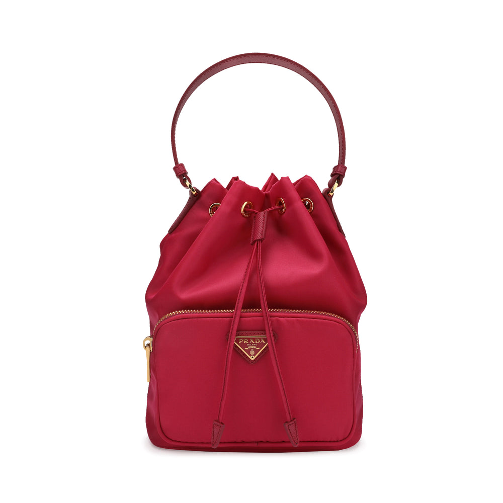 PRADA-Prada Logo Bucket Bag | wearizit.com