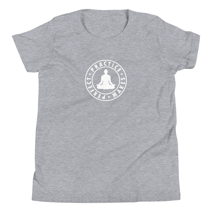 Practice Makes Perfect - Meditation - Inspirational Kids T-Shirt