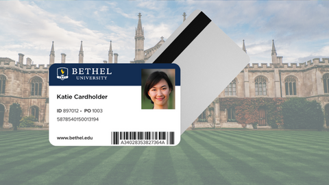 Double sided student card
