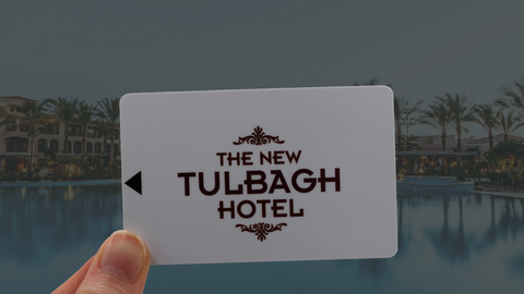 New hotel key card