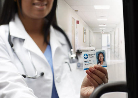 Hospital ID access card