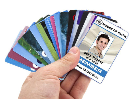 Plain PVC cards