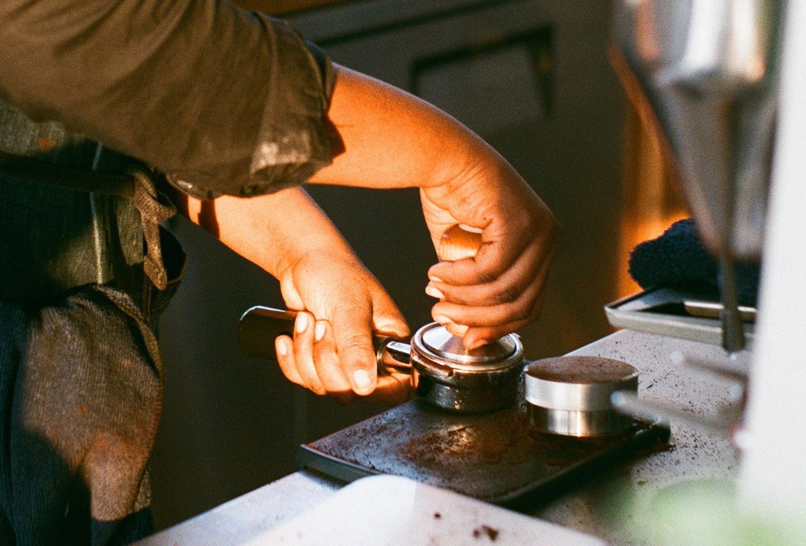 Coffee Tamping Technique