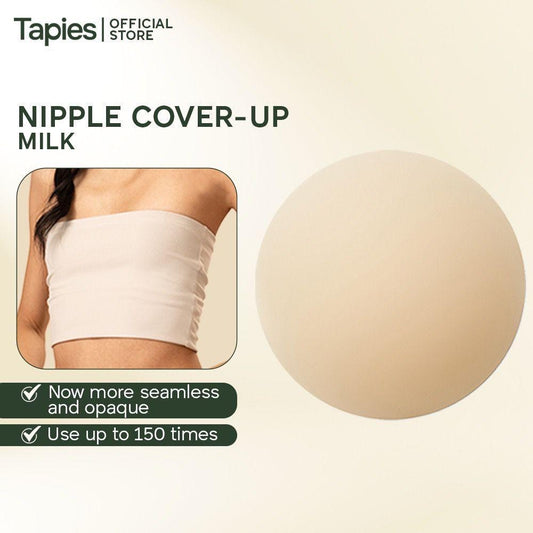 Tapies Triangle Cover Ups in Soy [Seamless, Opaque, Silicone Nipple Cover]  – Astrid & Rose