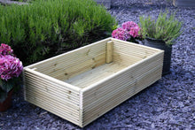 Load image into Gallery viewer, Raised Planter Vegetable Grow Bed Outdoor Kitchen Garden Wooden Patio Veg Planter Choice of Sizes