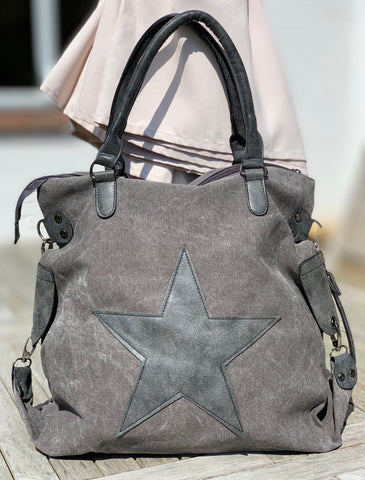 star canvas bag